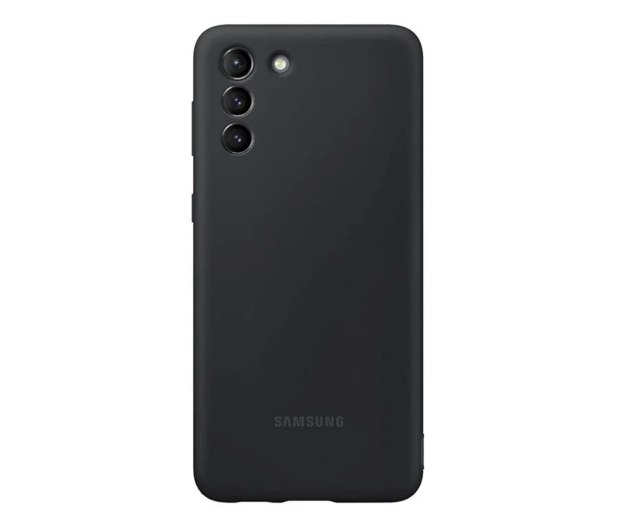 SAMSUNG Etui Silicone Cover Samsung S21+ Black - 617438 - zdjęcie 2